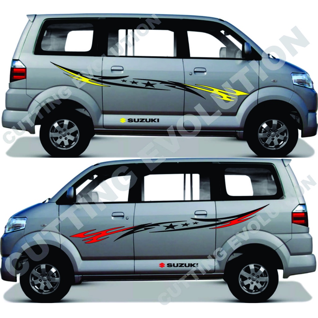 Suzuki apv Car Sticker apv Car cutting Sticker | Shopee Philippines