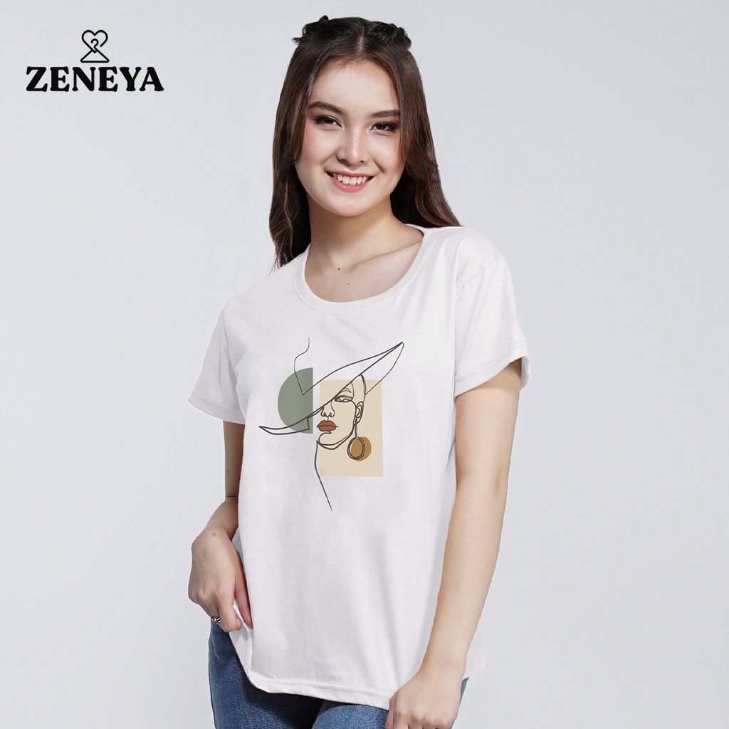 Zeneya Minimalist Art Shirt T Shirt Tshirt For Women Collection ...