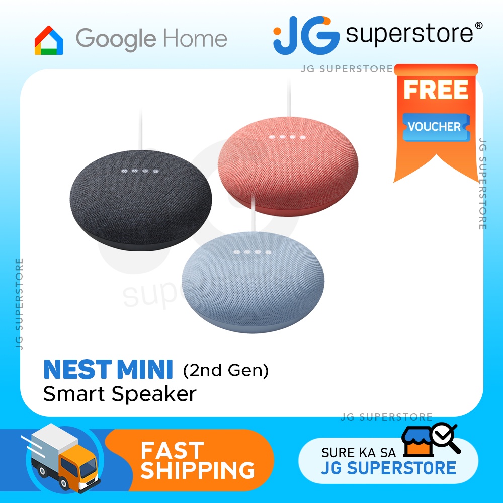 Google Nest Mini 2nd Generation Smart Speaker - Home Mini Update | JG ...