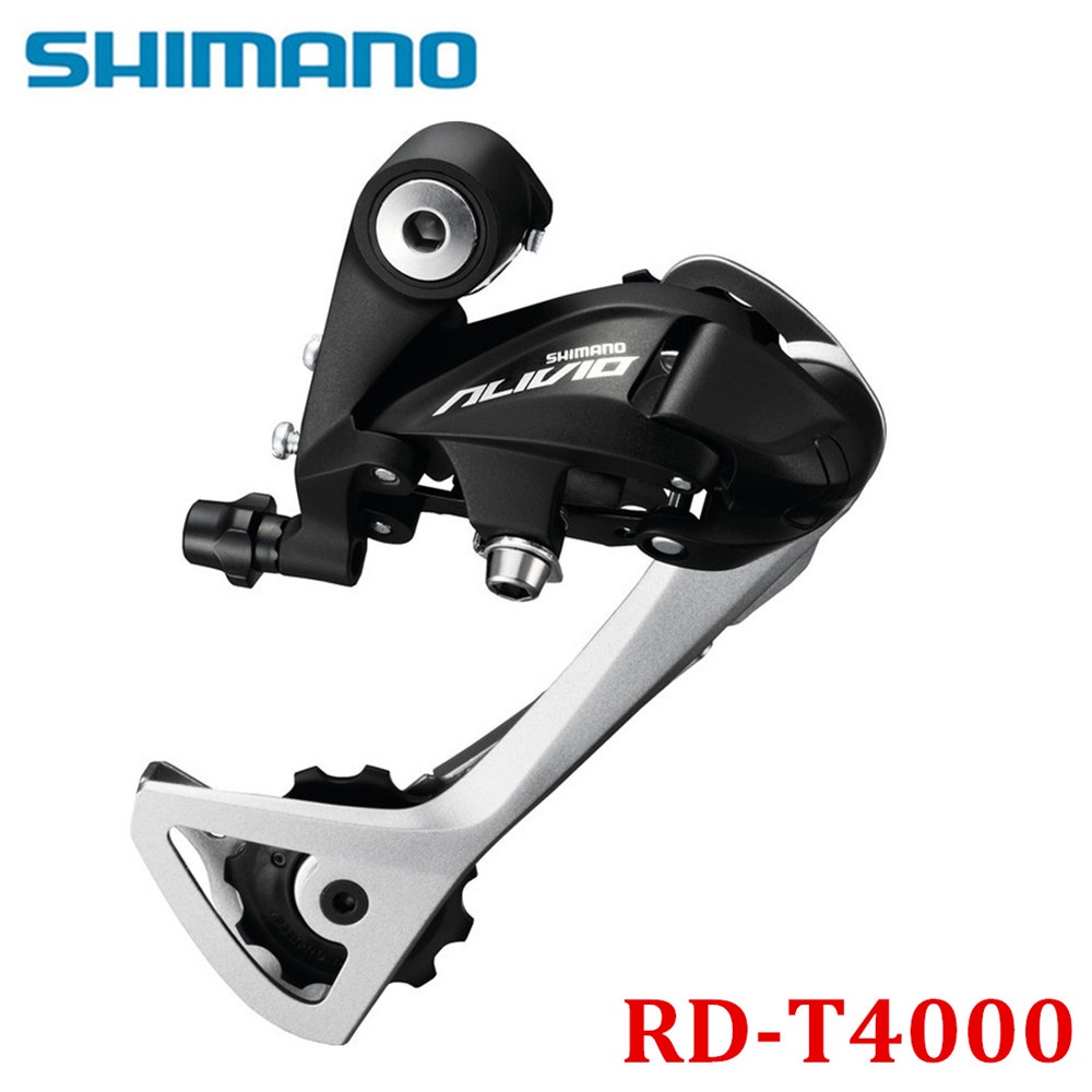Shimano Alivio RD-T4000 9 speed MTB Bike Rear Derailleur SGS Rear Gear ...