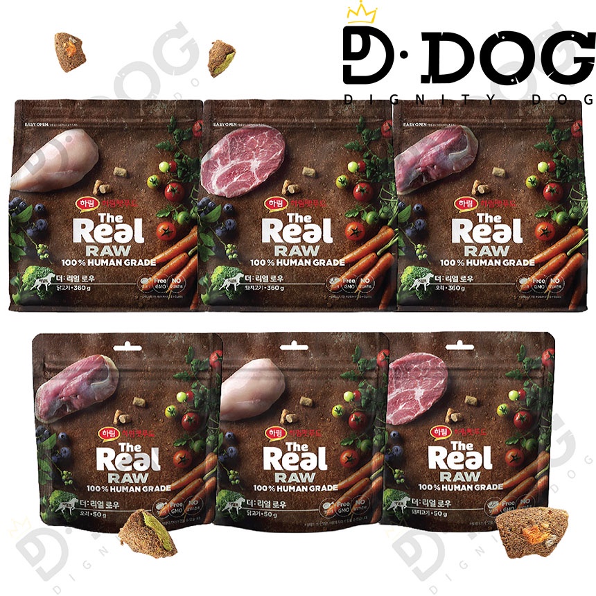 Types of outlet raw dog food