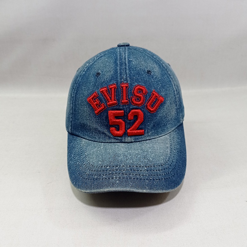 Cap Evisu 52 Denim Second Original | Shopee Philippines