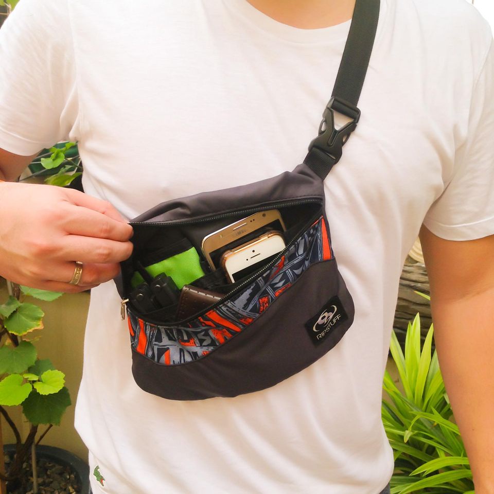 Ripstuff Outdoor Slingwave Cross body bag | Shopee Philippines