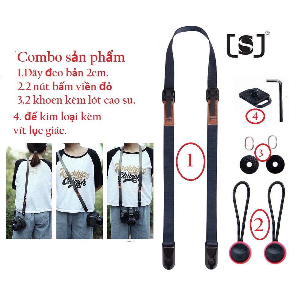 Quick Release Camera Neck Strap. 2cm Version | Shopee Philippines