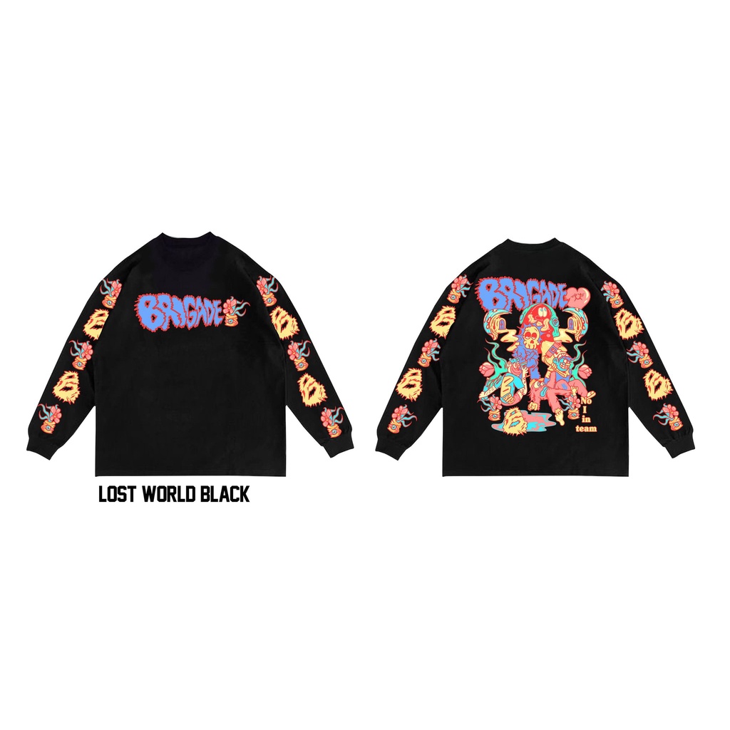 brigade clothing Lost World Black Shopee Philippines