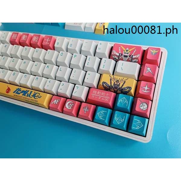[Only Keycap] Mobile Suit Gundam Keycap Unicorn Theme Original Factory ...