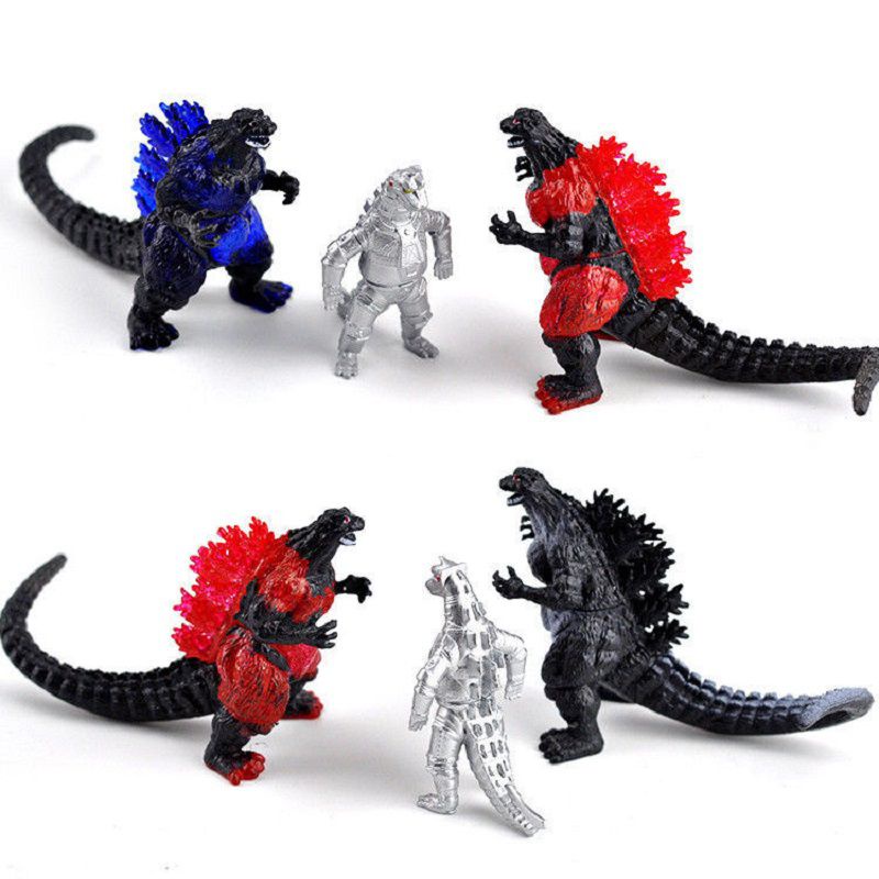 Mechagodzilla Godzilla Monsters Trendmaster Gigan Anguirus 10 Action ...