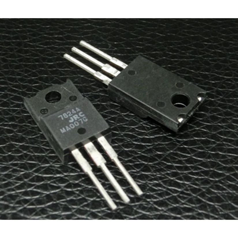 JRC7824A NJM7824FA Three-End Voltage Regulator Tube TO-220F | Shopee ...