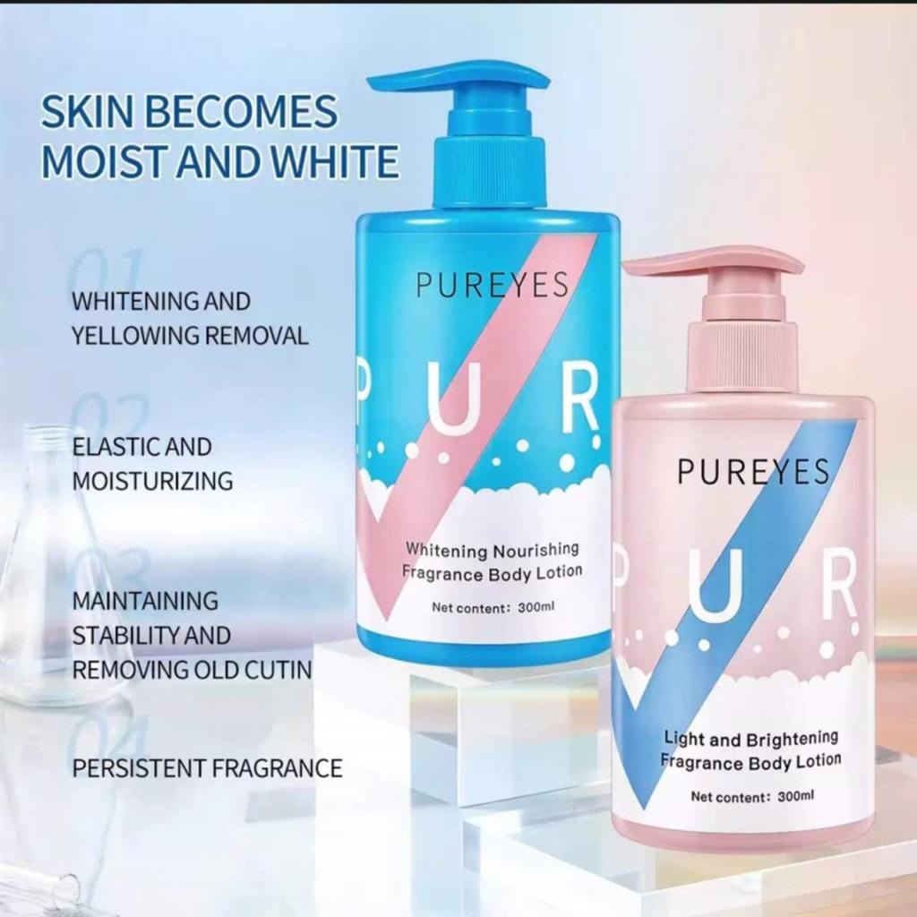 NEW PUREYES LOTION WHITENING NOURISHING FRAGRANCE BODY LOTION 300ML ...