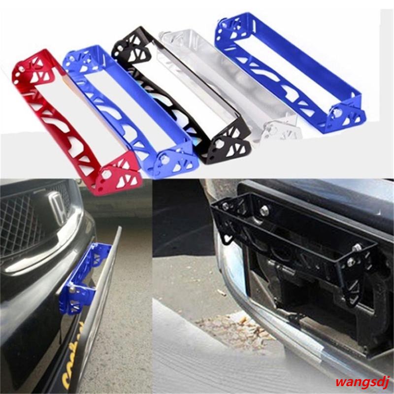 Professional Car Modification Universal Adjustable License Plate Frame ...