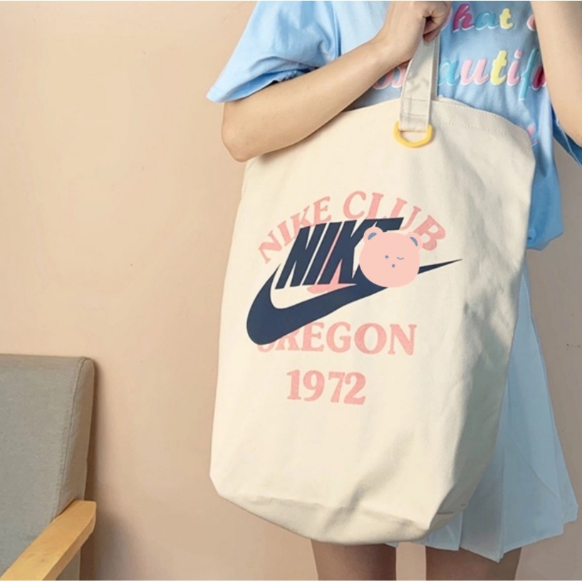 Nike canvas sale tote bag