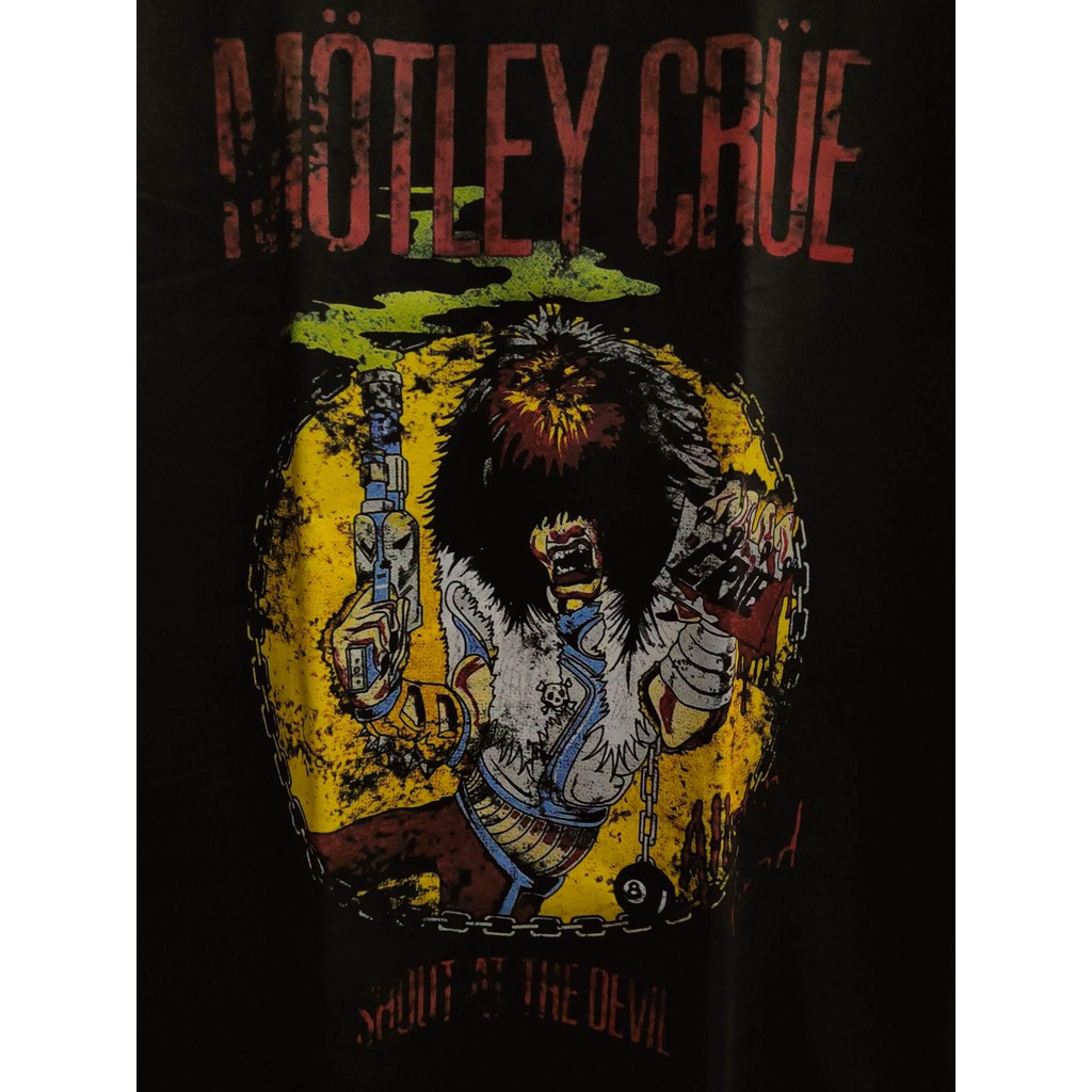 Motley Crue Art Print shout 