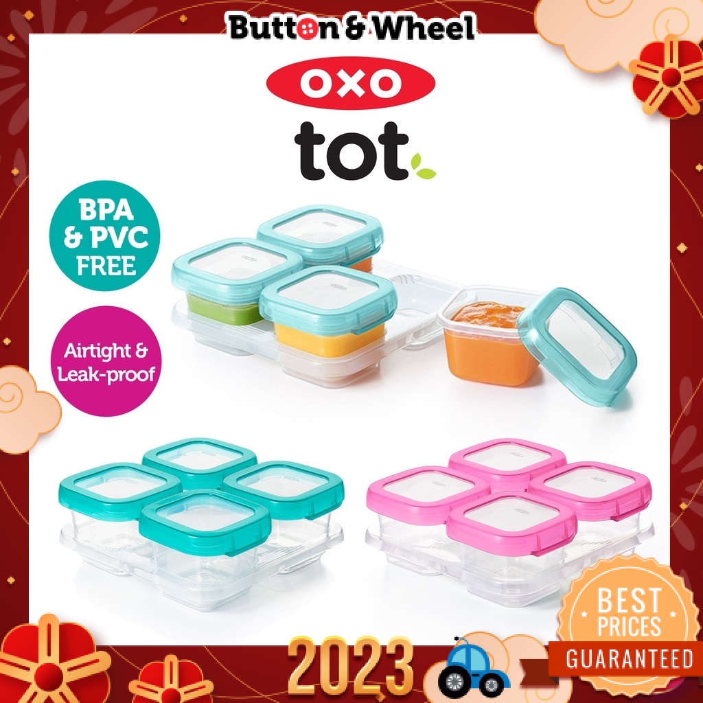 OXO Tot Baby Blocks Freezer Storage Containers (4oz) Shopee Philippines