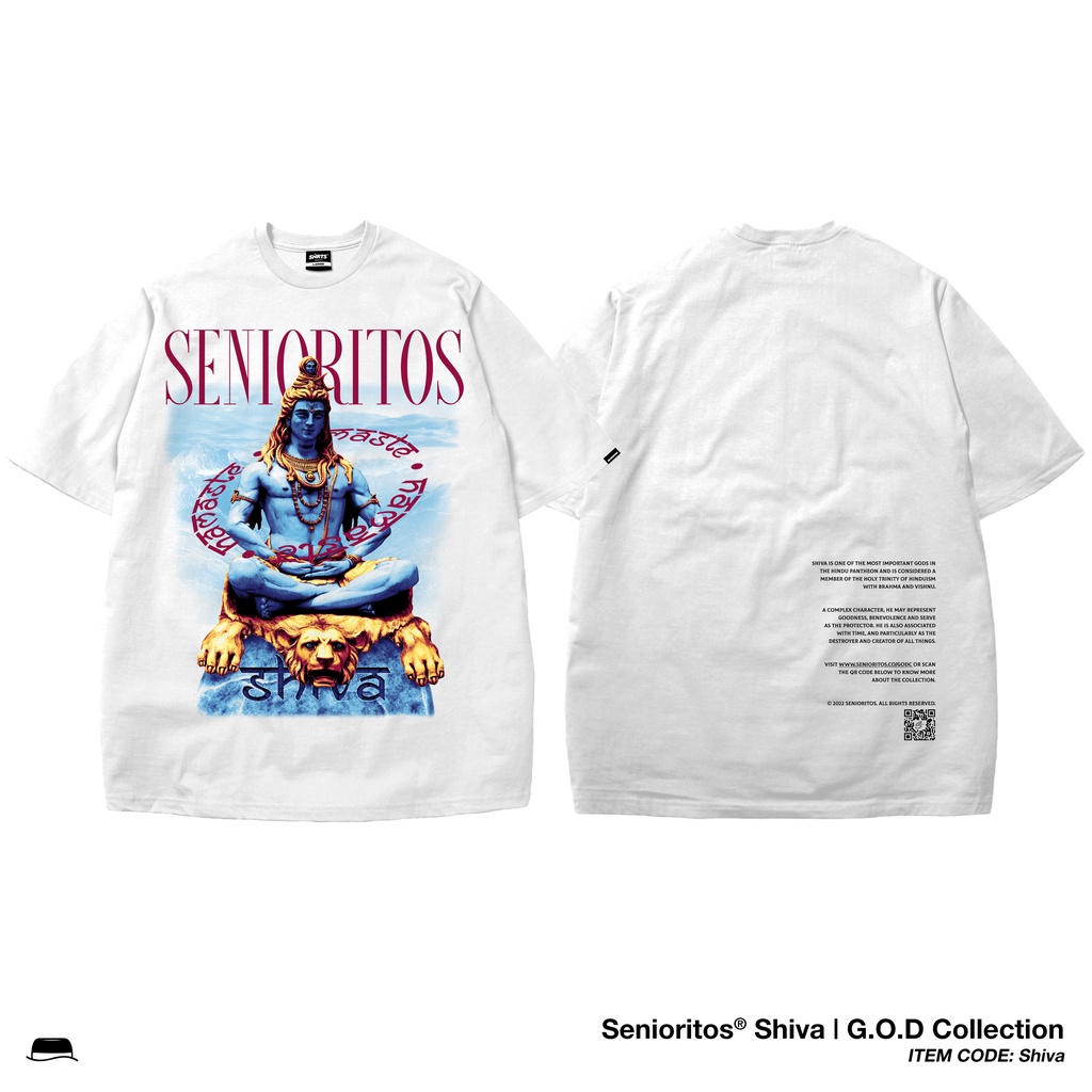 Senioritos® Shiva — GOD Collection | Tshirt | Unisex | Men | Women ...