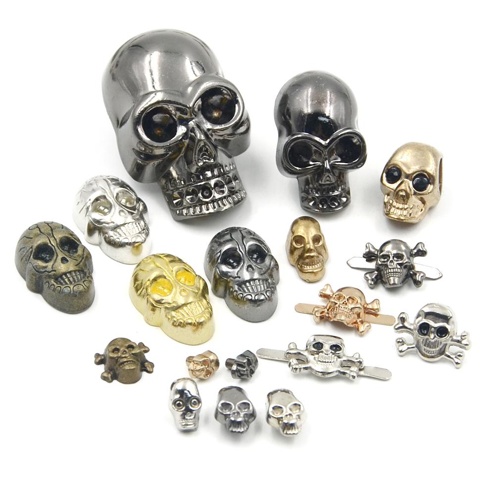 Skull Cross Bone Rivets Spike Studs Spots Nailhead Punk Rock DIY ...