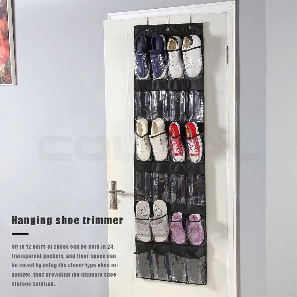 Hanging shoe boxes deals on wall