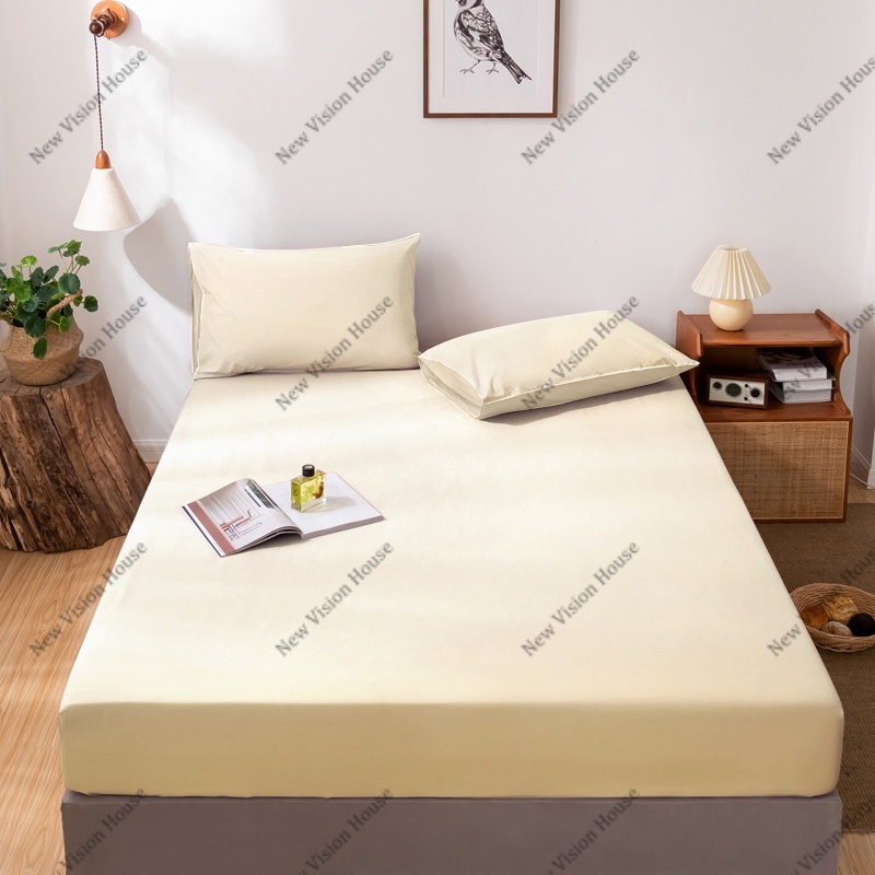 bedsheets pillowcase and bed sheet set Single/Double/Queen Size Bed