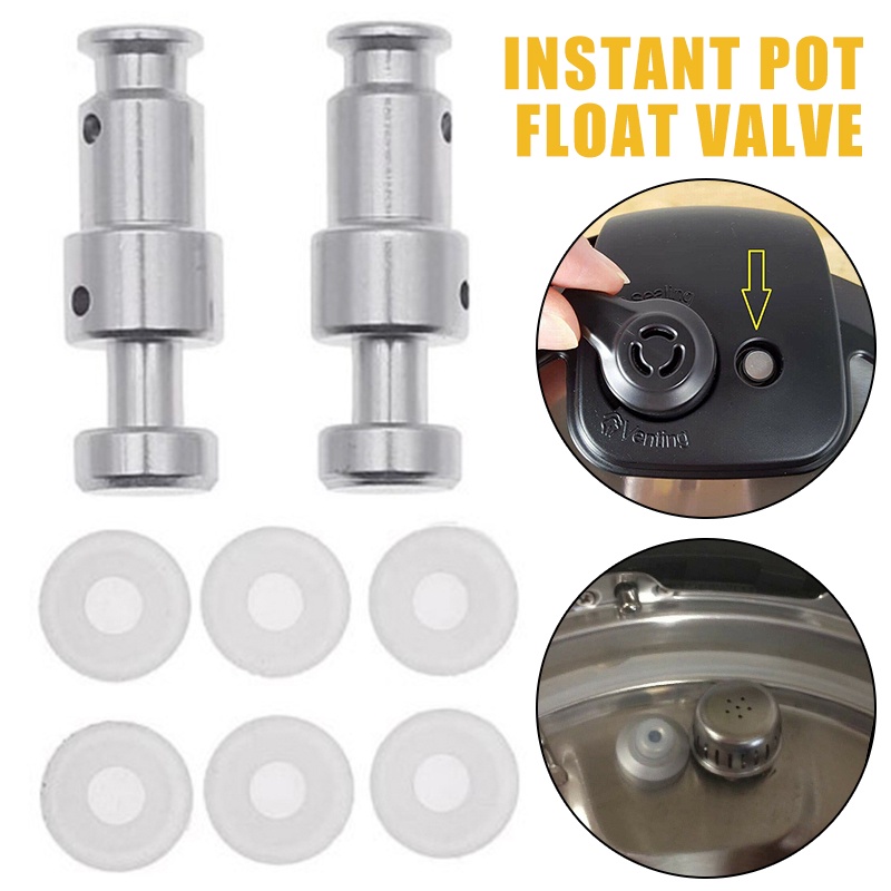 New Float Valve Seal for Instant Pot Replacement Parts with 6 Sealer