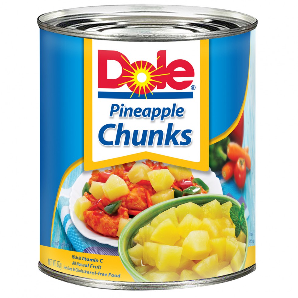 Dole Pineapple Chunks Chunks 822g Shopee Philippines