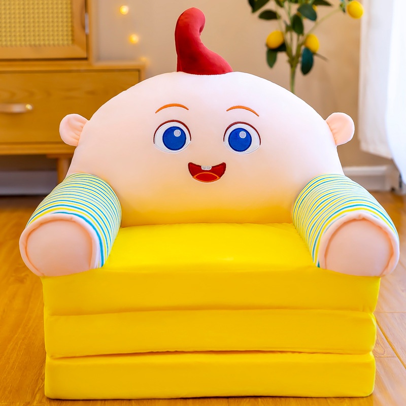 3 Layers Cartoon Children s Folding Sofa Bed Cute Baby Small Sofa Lazy Seat 3 in 1 Kids Cartoon sofa Shopee Philippines
