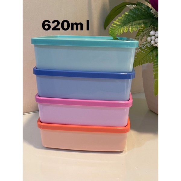 Tupperware Large Square Away 620ml (1pc) | Shopee Philippines