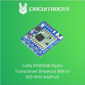 LoRa RFM95W Radio Transceiver Breakout 868 Or 915 MHz Adafruit | Shopee ...