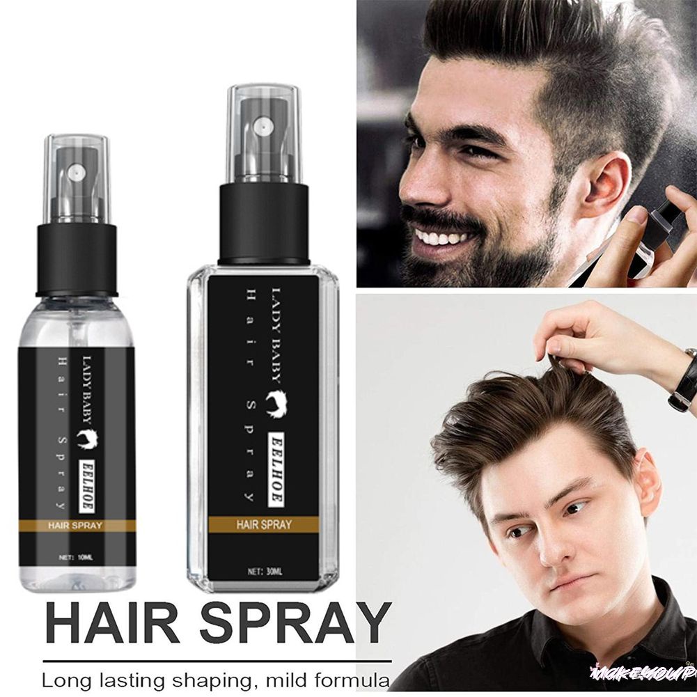 30ml/PCS Eelhoe Men's Hair Moisturizing Styling Spray Fragrance Long