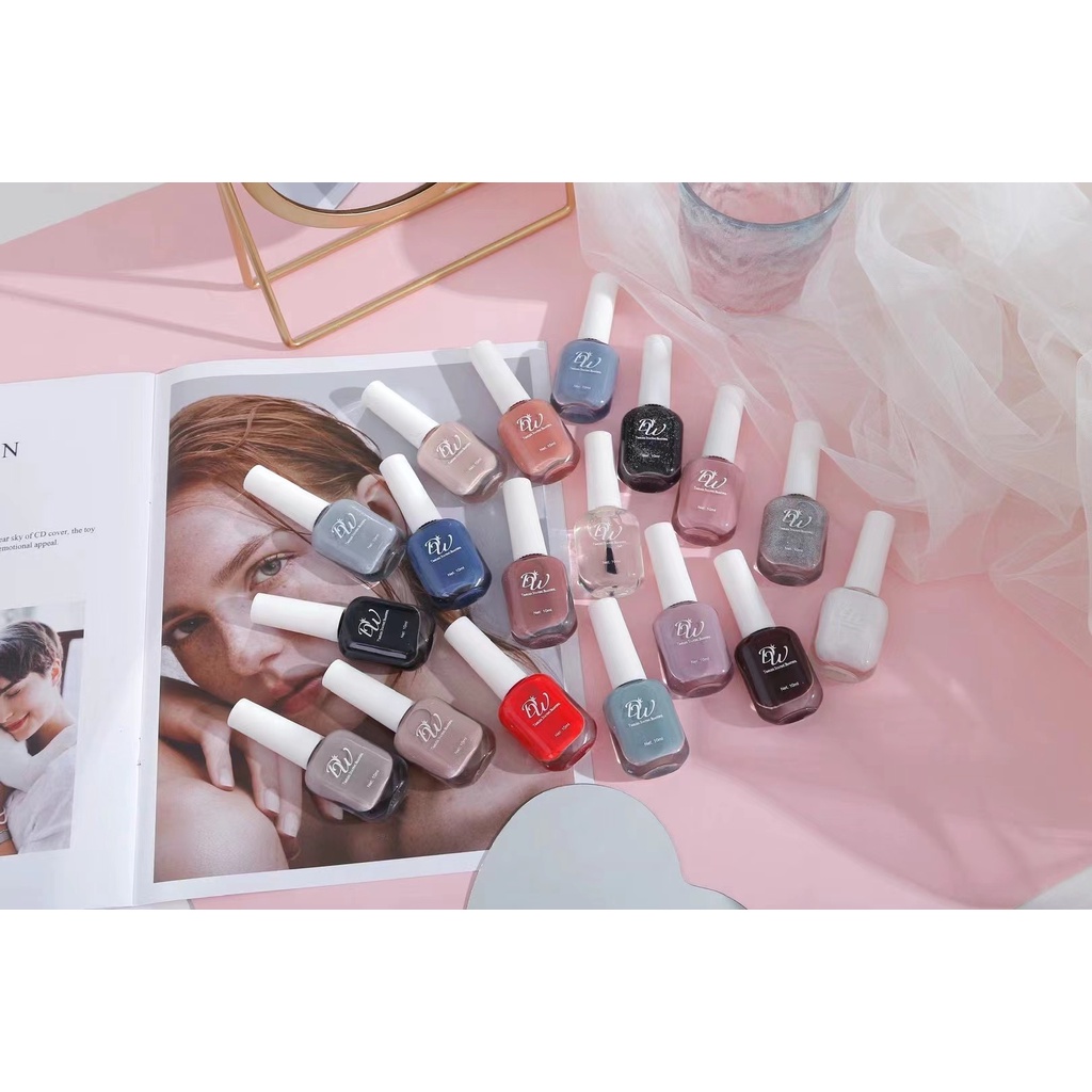 DW Fashion Nail polish quick drying long lasting 10ml nail color ...
