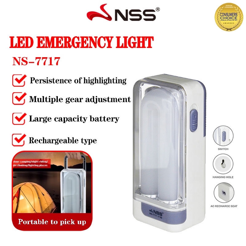 Nss rechargeable deals led light