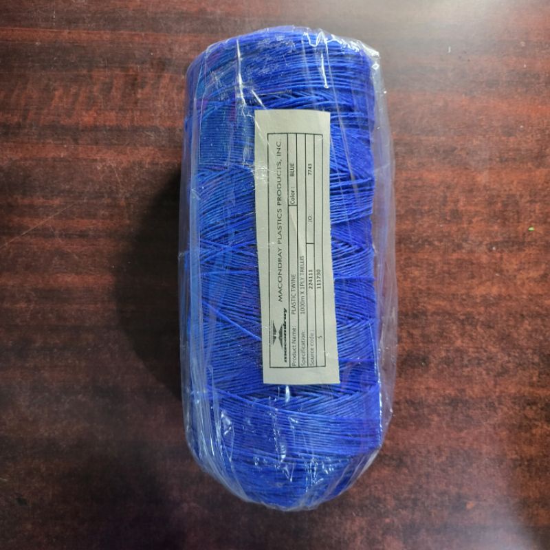 1 PLY BLUE MACONDRAY BANANA TWINE FOR TRELLISES AND HOLDINGS (1 ROLL ...