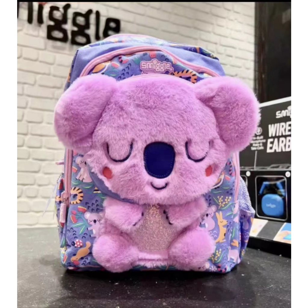Smiggle junior backpack Collection Lil Mate Koala junior backpack lunch box bag