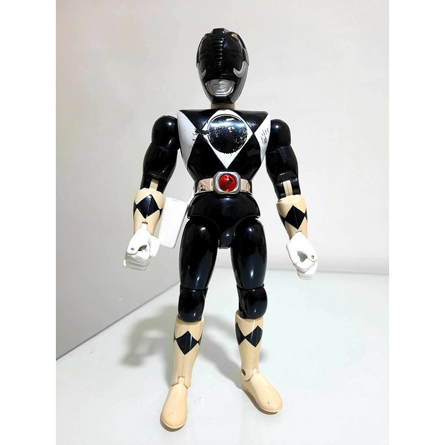 Super7 Mighty Morphin Power Rangers Black Ranger - 3.75 Power Rangers Action Figure in Special Edition Packaging