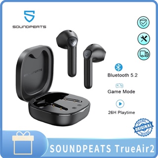 SoundPEATS TrueAir2 Wireless Earbuds Bluetooth V5.2 Earphone Qualcomm 3040  white