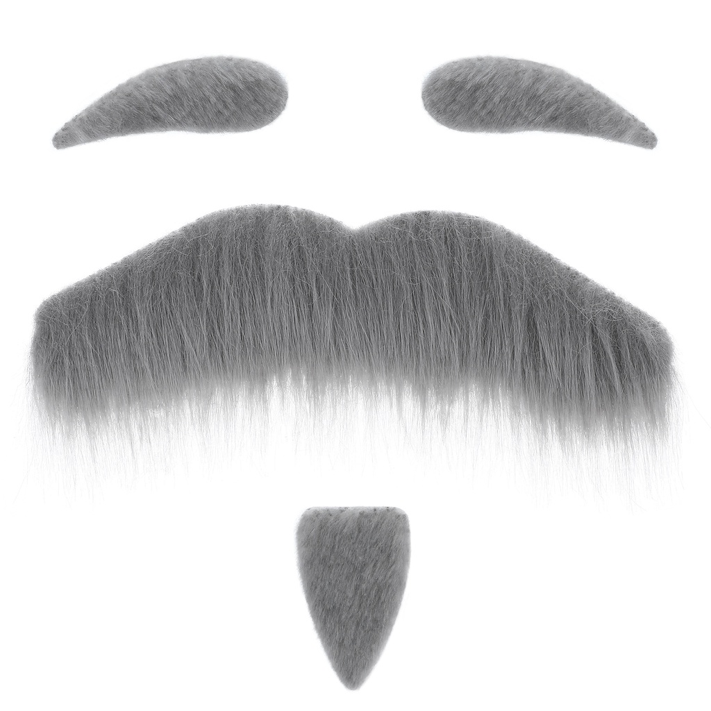 [READY STOCK] Fake Beard Realistic Costume Facial Hair Costumes for
