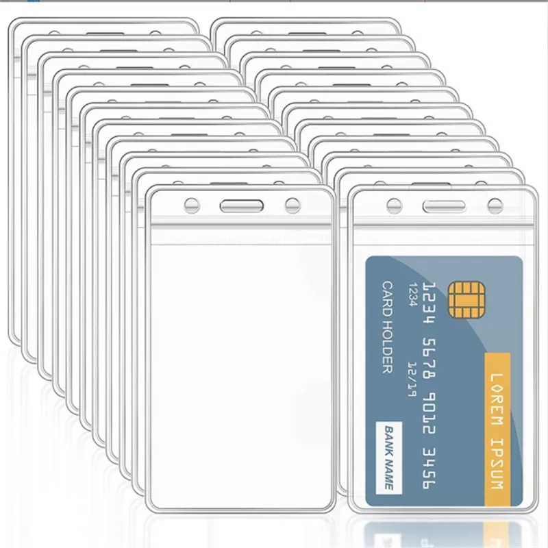 10-pcs-standard-size-id-card-sleeves-waterproof-clear-bank-card-holder