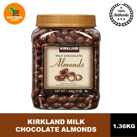 KIRKLAND MILK CHOCO ALMONDS (1.36KG) Shopee Philippines