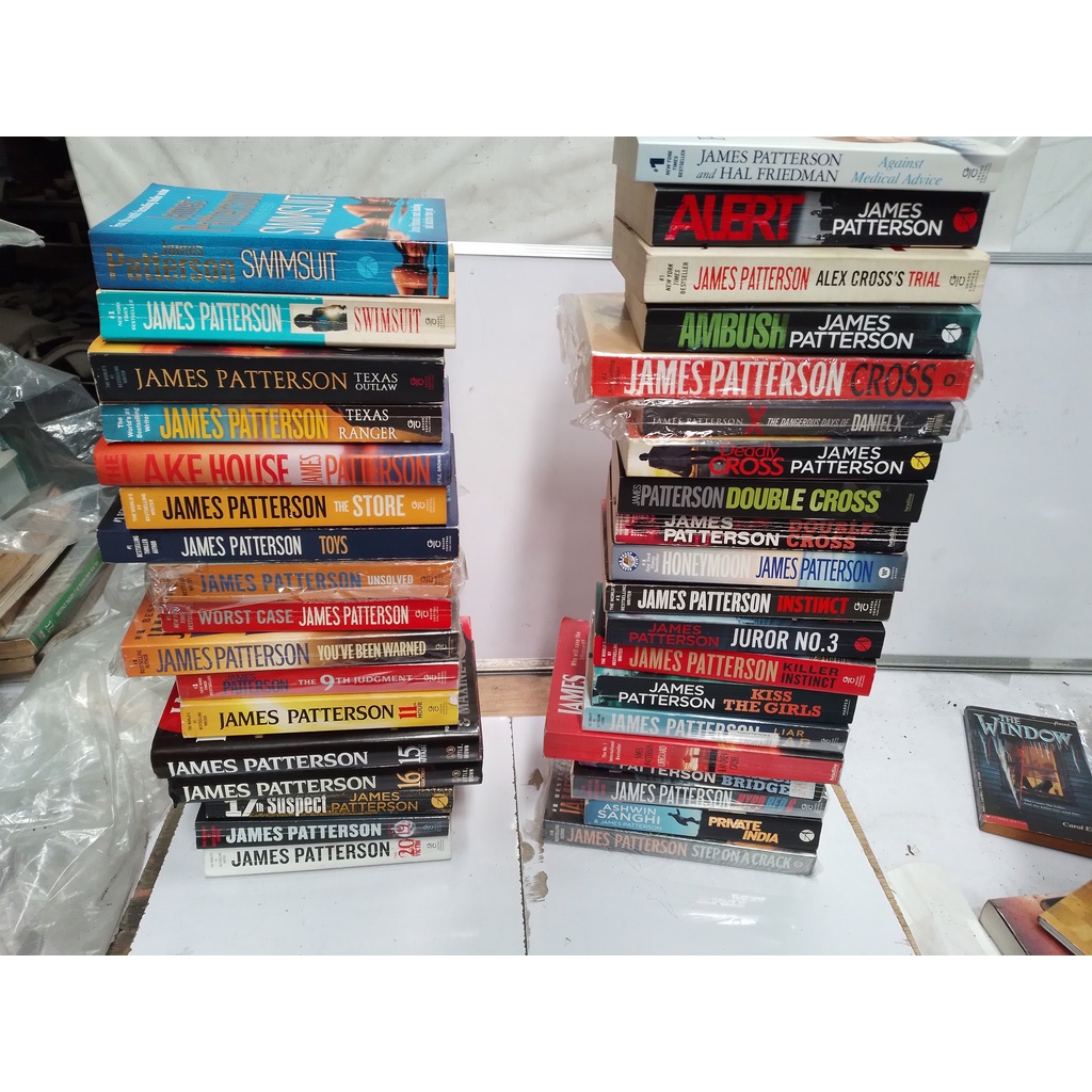 JAMES PATTERSON SOFTBOUND BOOKS | Shopee Philippines