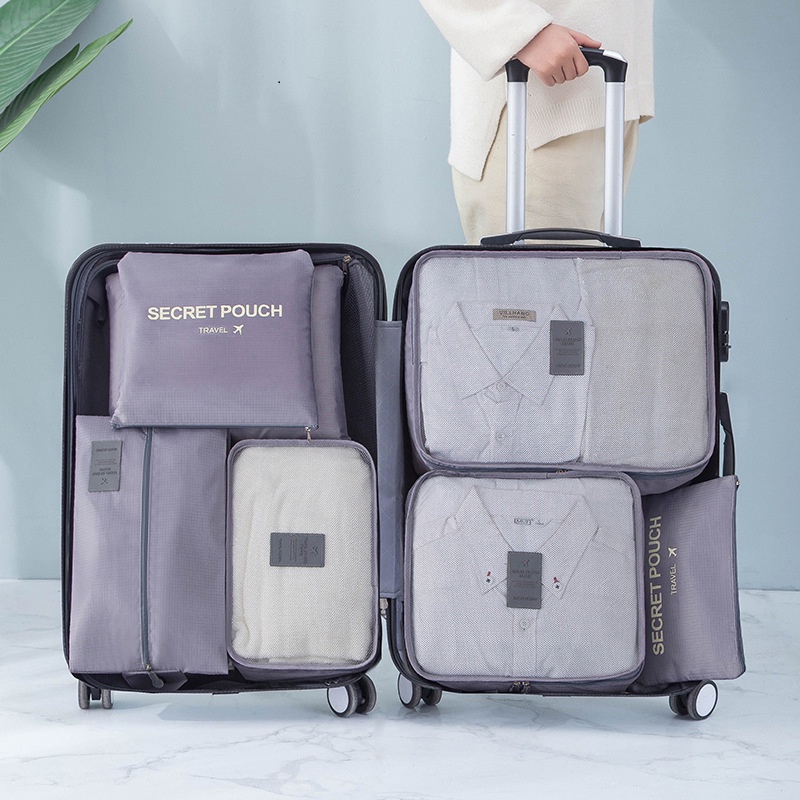 Waterproof Travel Organizer Set For Suitcases, Underwear, Towels