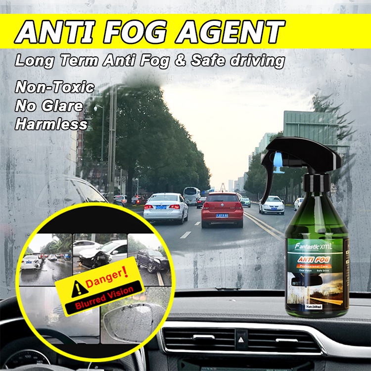 Anti fog spray for car windshield Anti fog spray for glasses Fog