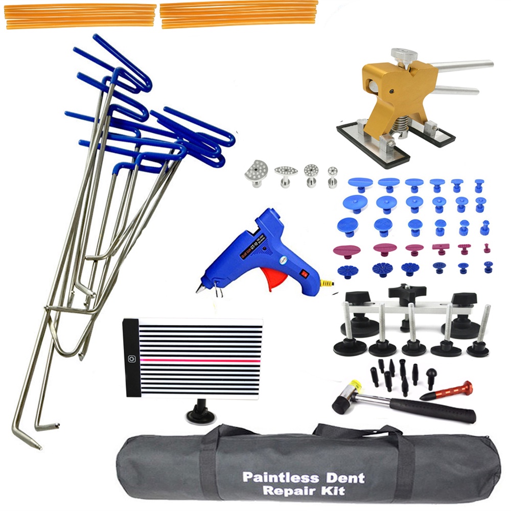 Steel Rods Dent Removal Manual Tools Professional Paintless Dent Repair