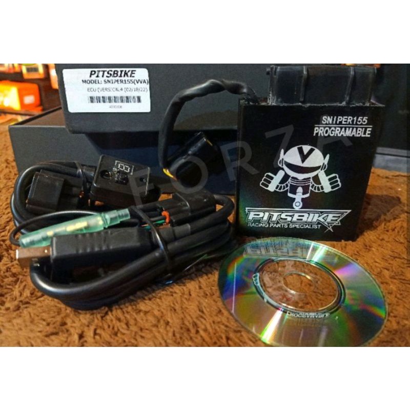 SNIPER155 VVA RACING ECU V6 TUNERS KIT AFR READY Fully Programmable