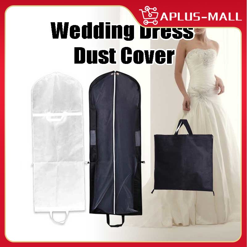1Pcs Wedding Dress Dust Cover Gown Waterproof Storage Bag 180*60*10cm