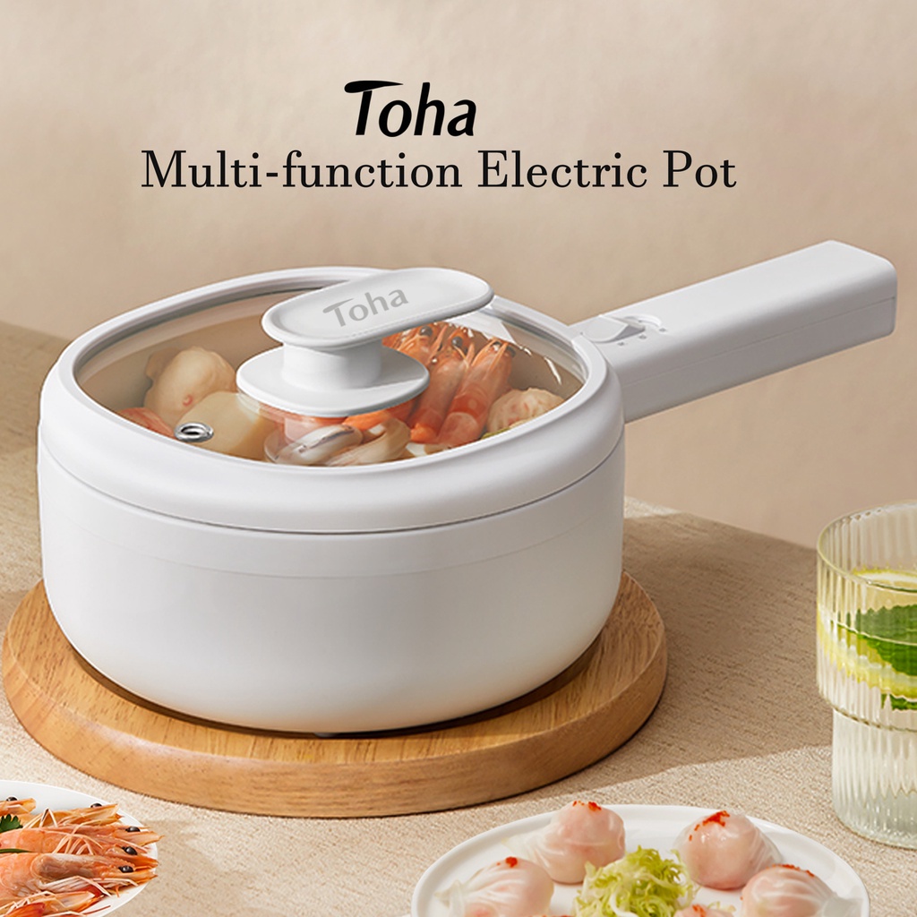 Electric Cooker Hot Pot Toha Multipurpose Electric Pot Home Ceramic