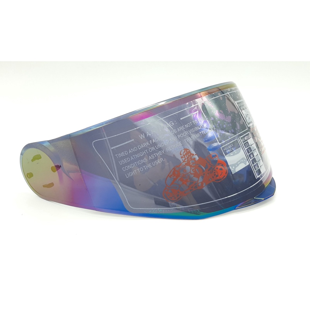 Helmet Zebra 978 Spare Visor Lens Flip Up Modular Spare Visor Shopee Philippines