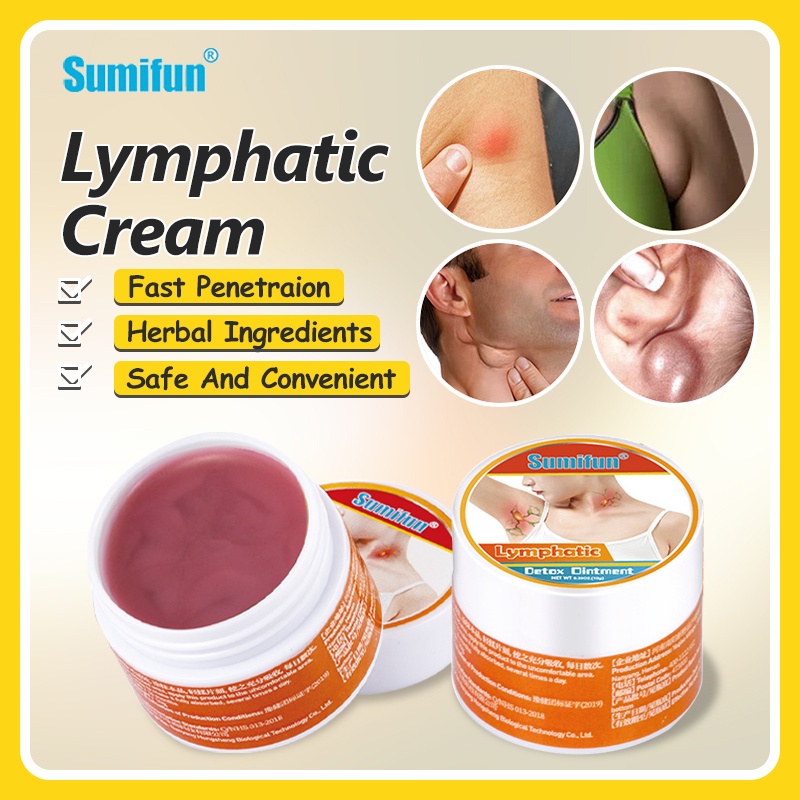 Lymphatic Cream Lymph Nodes Treatment For Neck And Underarm Lymphatic Health Ointment Shopee 1352