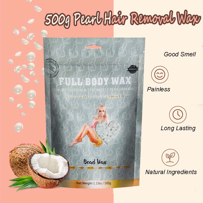 500g Fragrance Wax hair removal Hard Wax Beans salon Full Body Hair