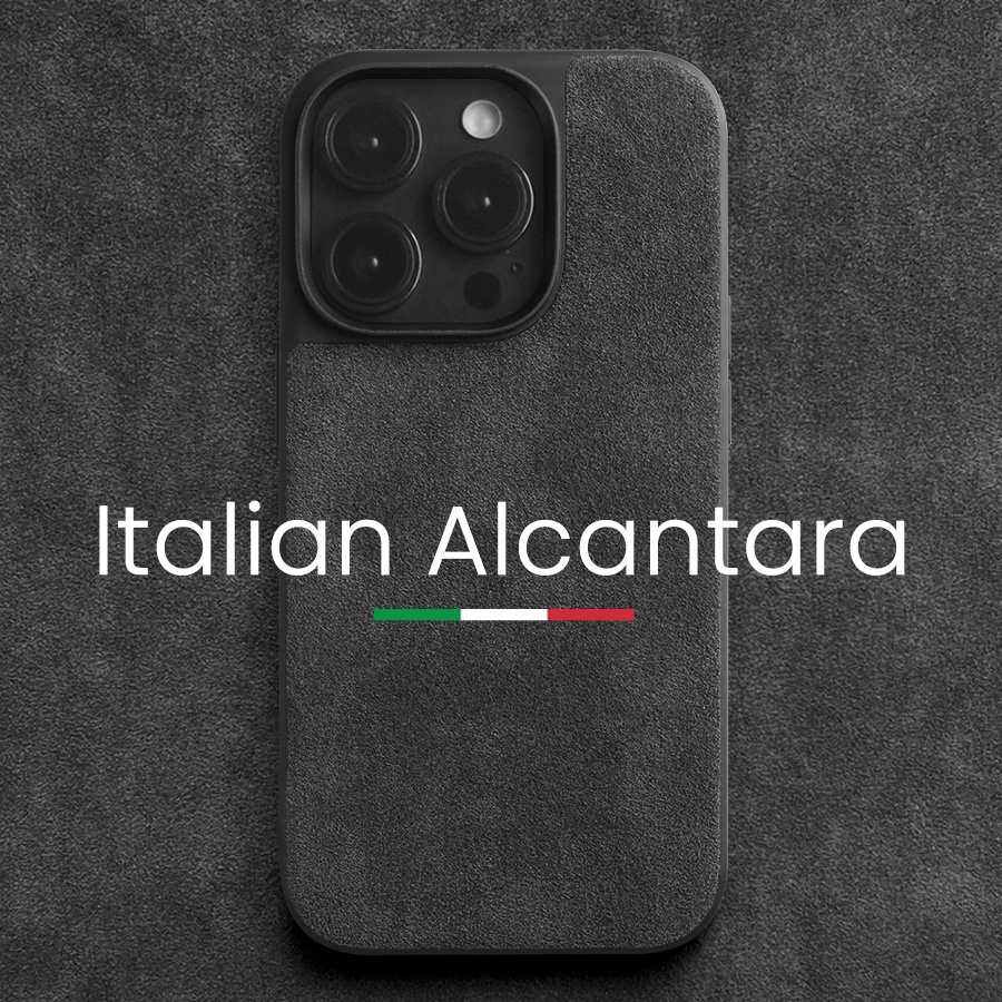 ALCANTARA Phone Case for iPhone 14 Pro Max 15 Plus 16 Pro 12 13 11