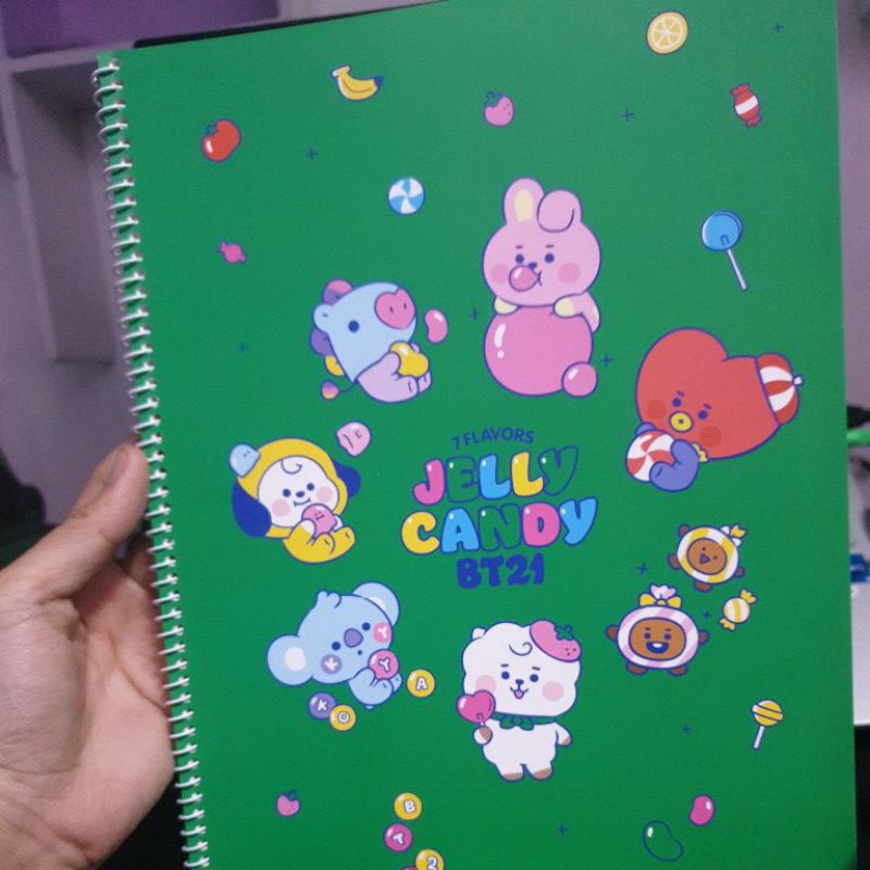 BT21 Spring Notebook Official merch | Shopee Philippines