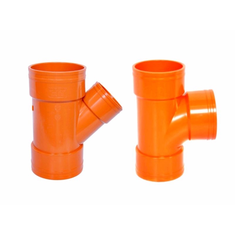 PVC Orange Fittings Sanitary Fittings Pipe Sanitary TEE WYE (Price 1pcs ...