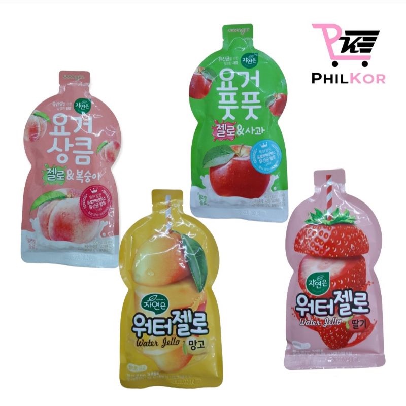 Woongjin Nature's Jello Yogurt / Watet Jello Yogurt Drink Korean Foods
